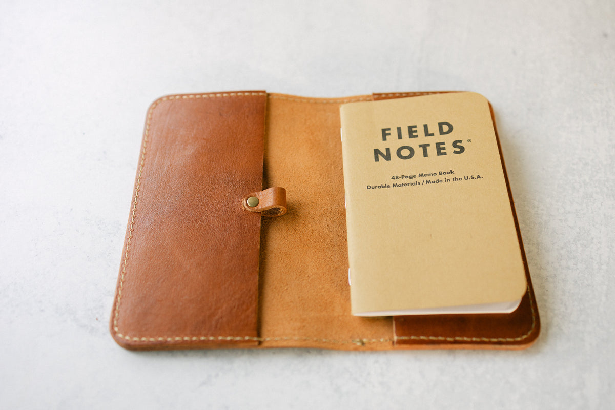Field Notes Journal Cover - Cognac – The Little Design Co