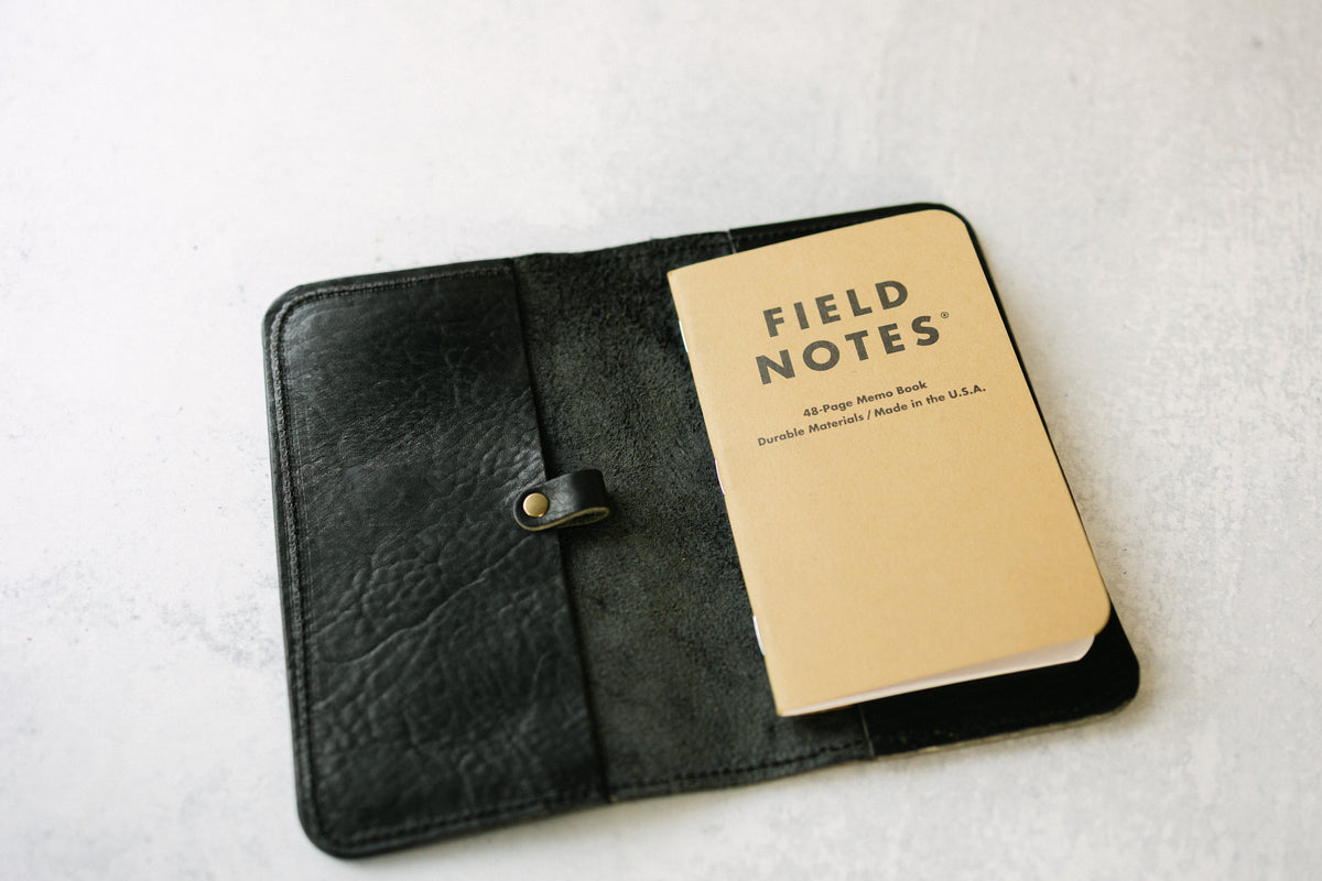 Field Notes Journal Cover - Black – The Little Design Co
